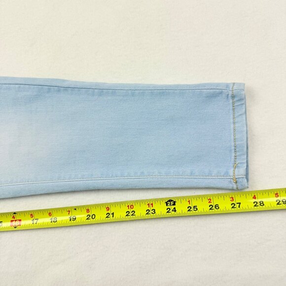 Hailey Womens CoolTech Thin Fabric Light Blue Stretch Denim Jeans Plus Sz 22 NWT - Picture 10 of 12